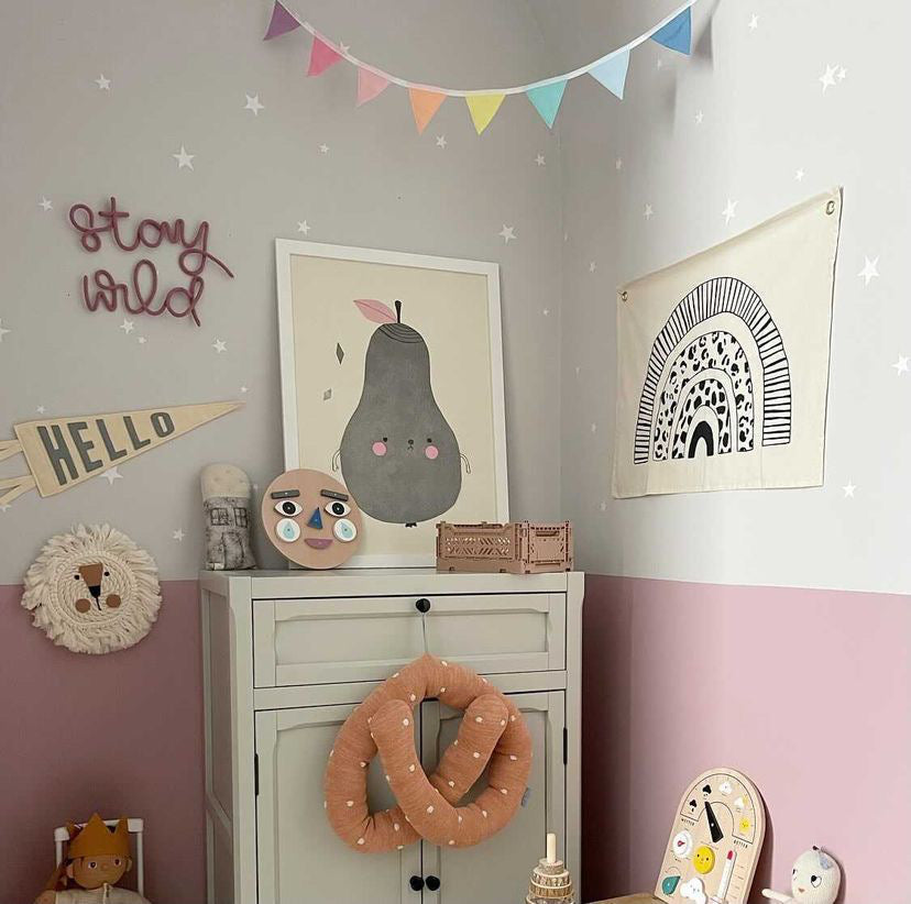 Rainbow wall best sale hanging nursery